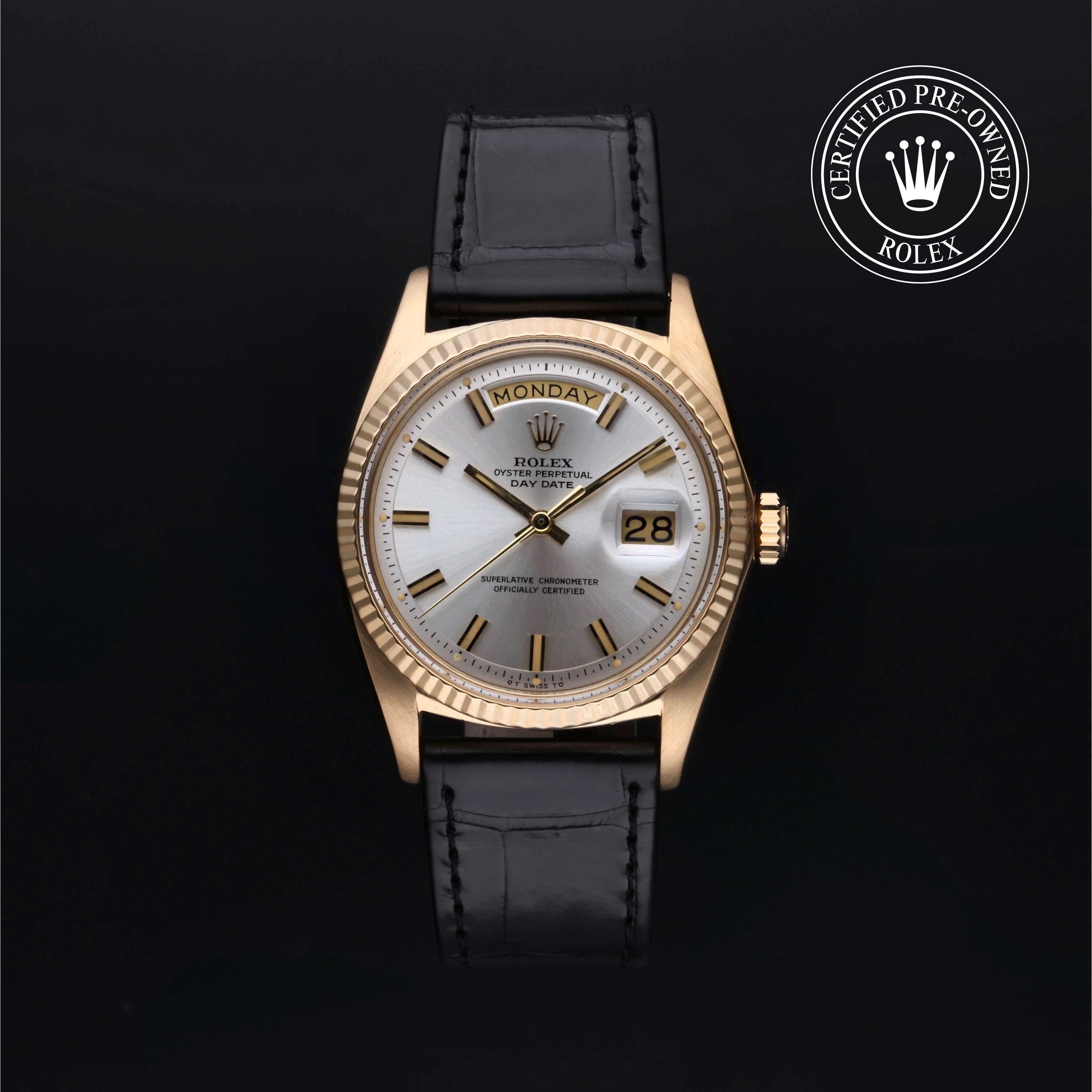 Rolex Certified Pre-Owned Day-Date 36 watch at Henne Jewelers