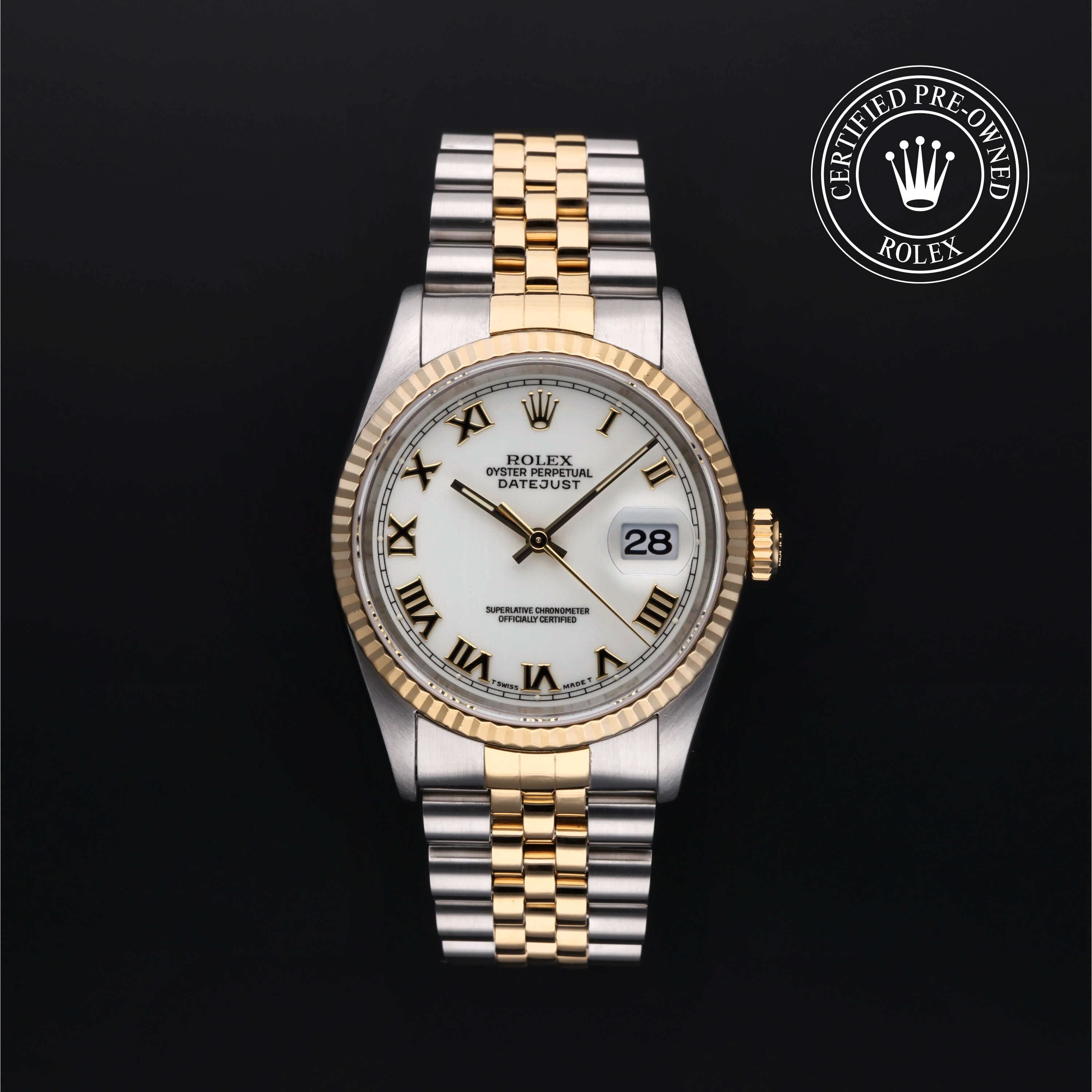 Rolex Certified Pre-Owned Datejust 36 in Yellow Rolesor at Henne Jewelers