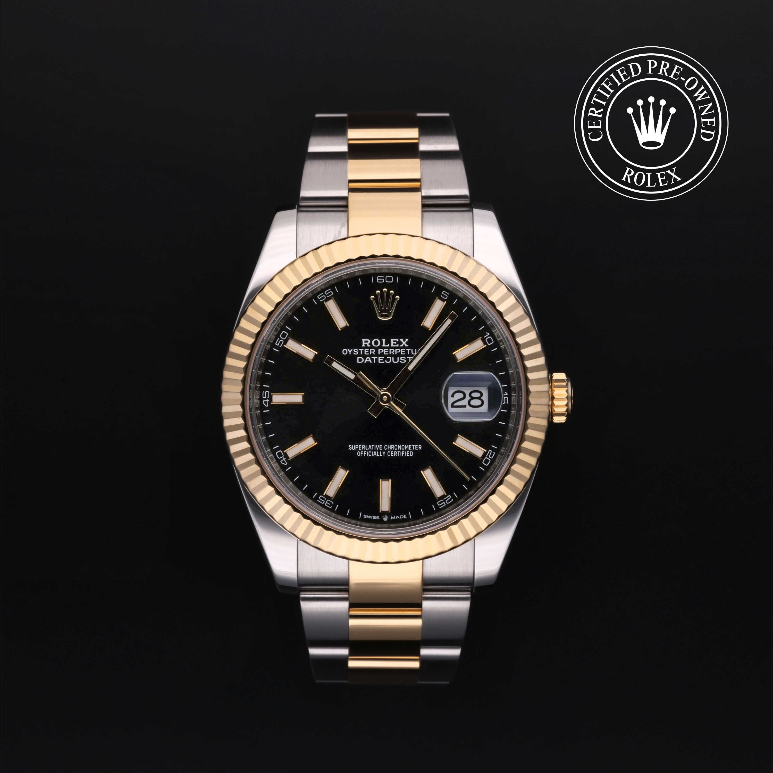 Official Certified Pre-Owned Rolex Datejust 41 at Henne Jewelers
