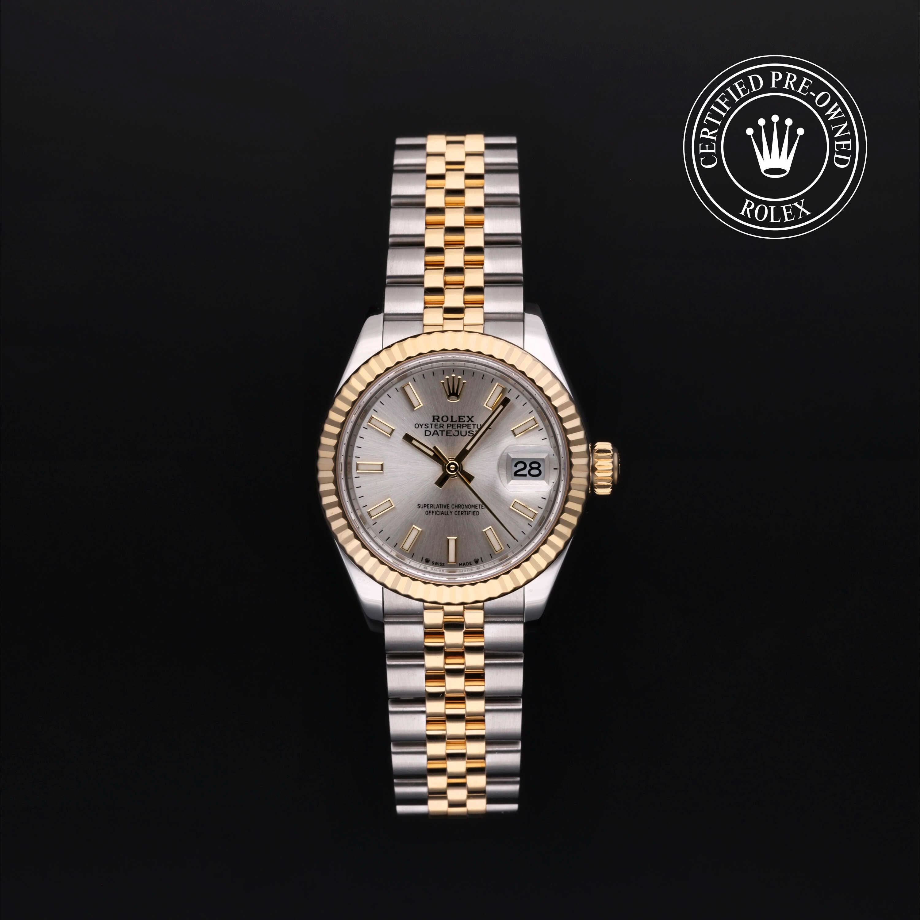 Henne Jewelers Certified Pre-Owned Rolex Lady-Datejust 28 mm 279173