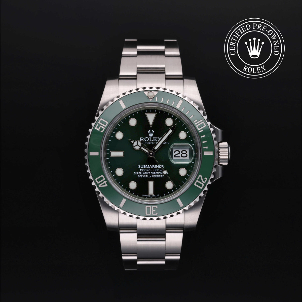 Henne Jewelers Certified Pre-Owned Rolex 116610LV