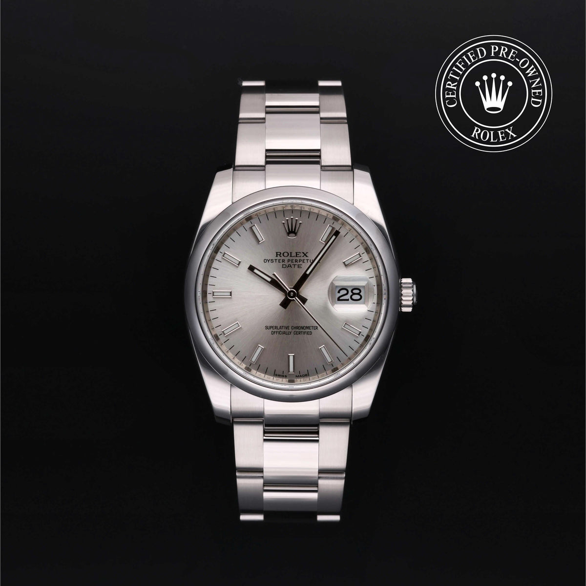 Rolex Certified Pre-Owned Oyster Perpetual 34 at Henne Jewelers 115200