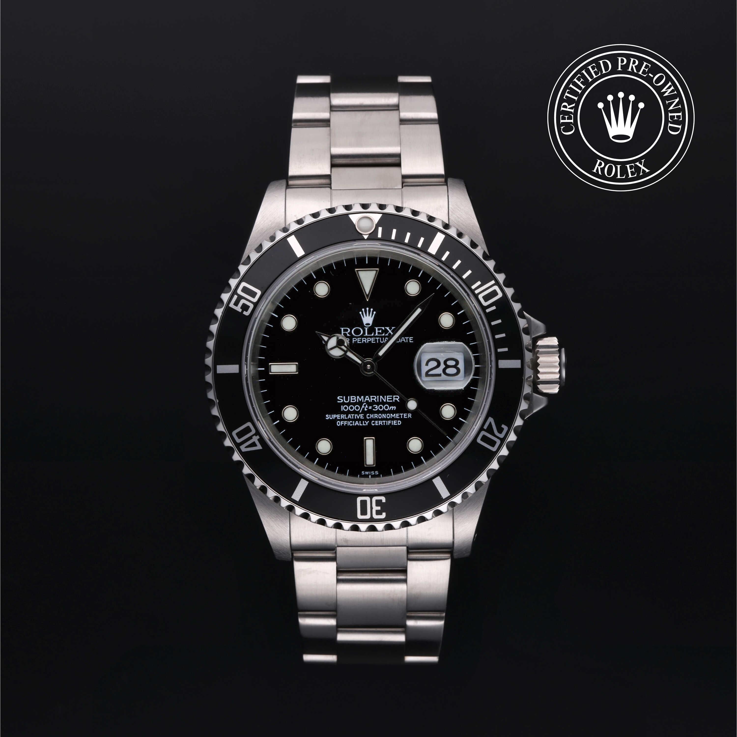 Rolex Certified Pre-Owned Submariner Date watch 16610