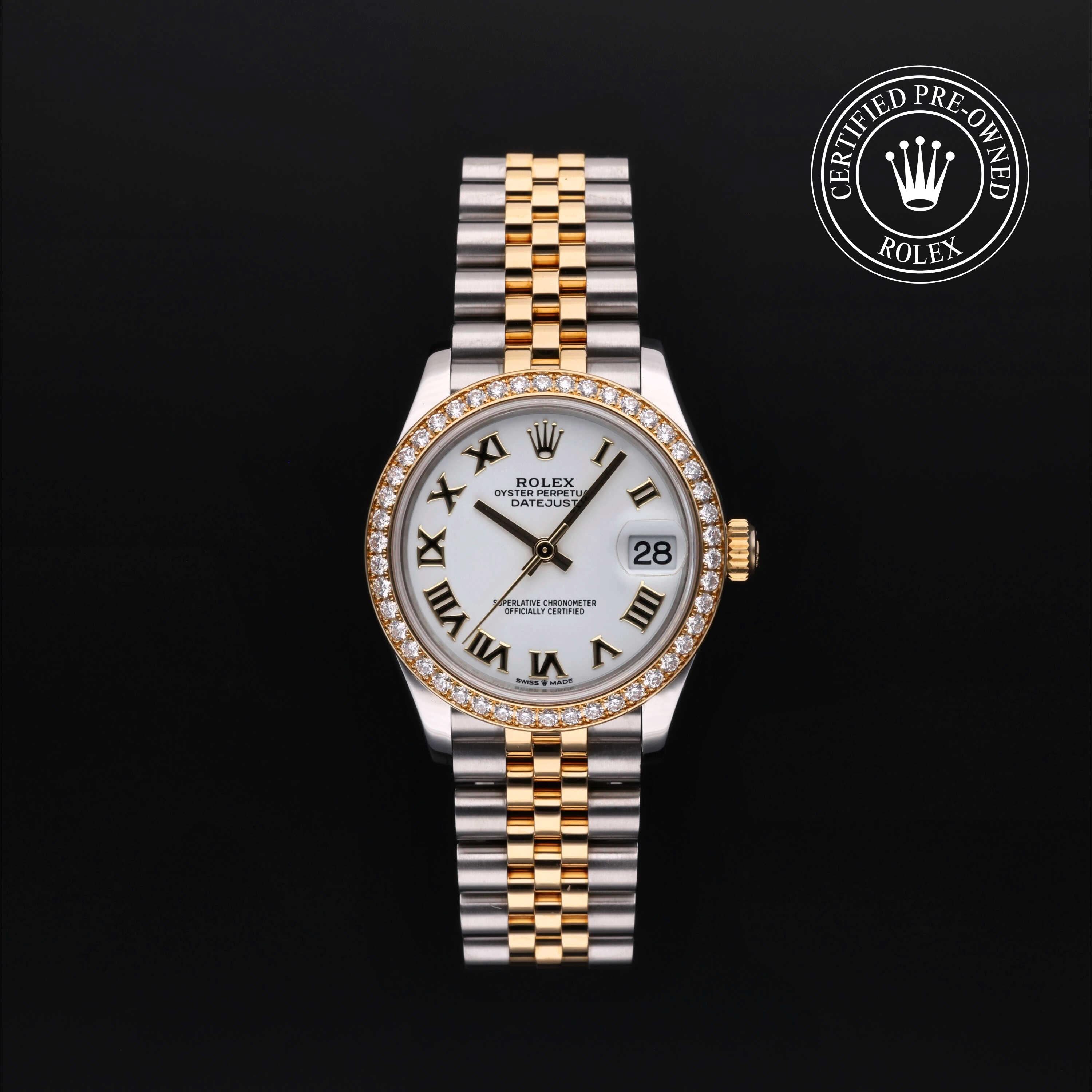 Certified Pre-Owned Rolex Datejust 31 at Henne Jewelers 278383RBR