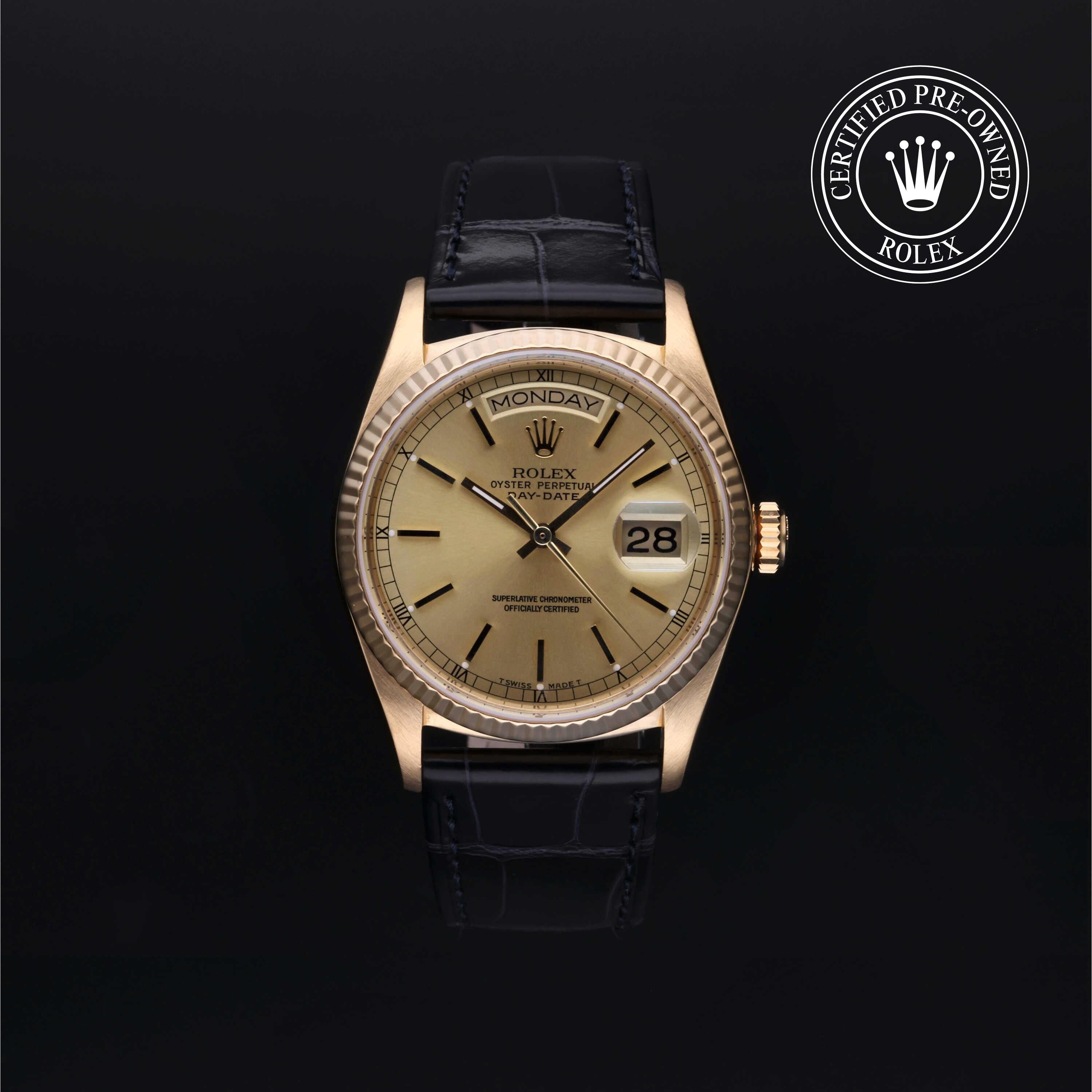 Rolex Certified Pre-Owned Day-Date 36 18038 at Henne Jewelers