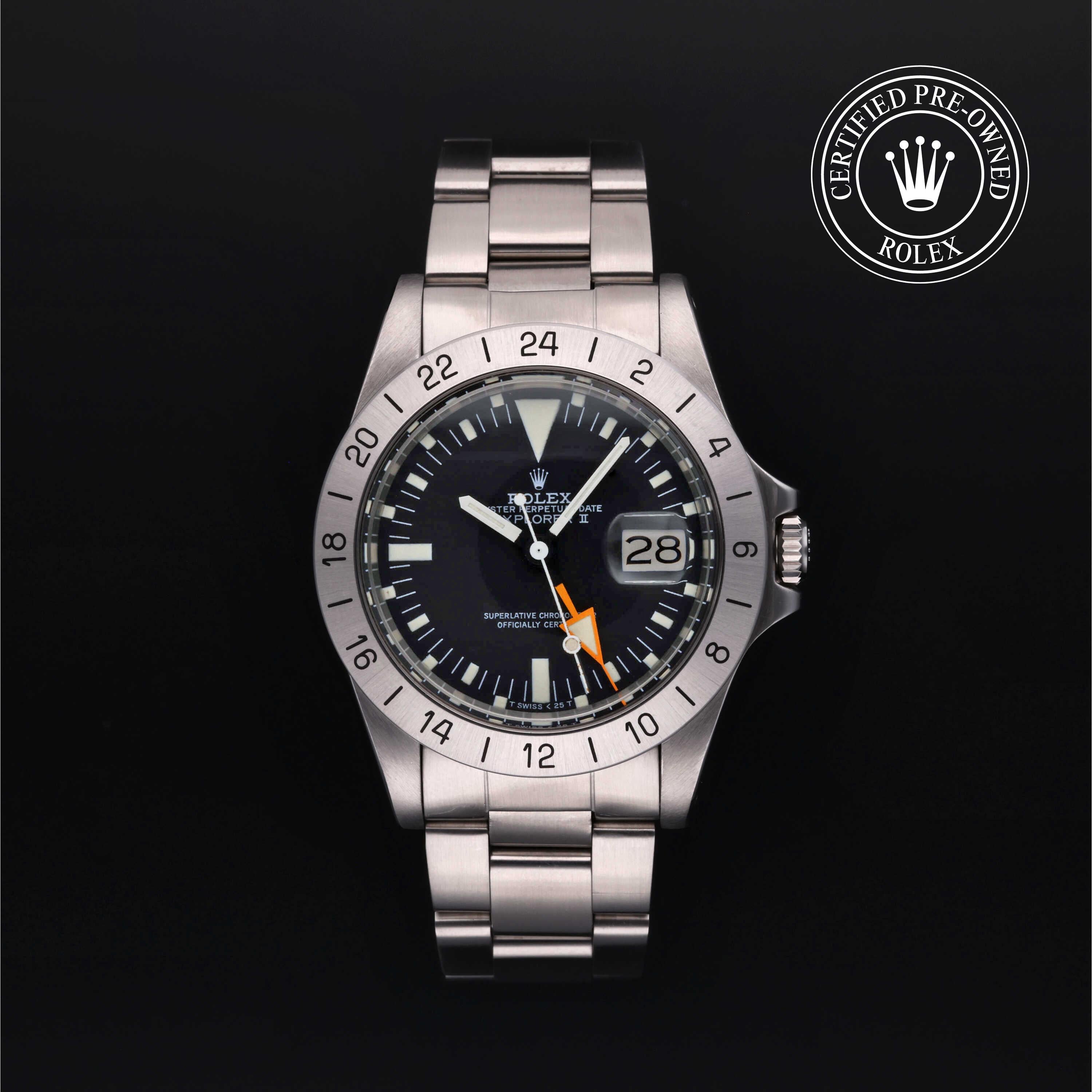 Rolex Certified Pre-Owned Explorer II at Henne Jewelers 1655