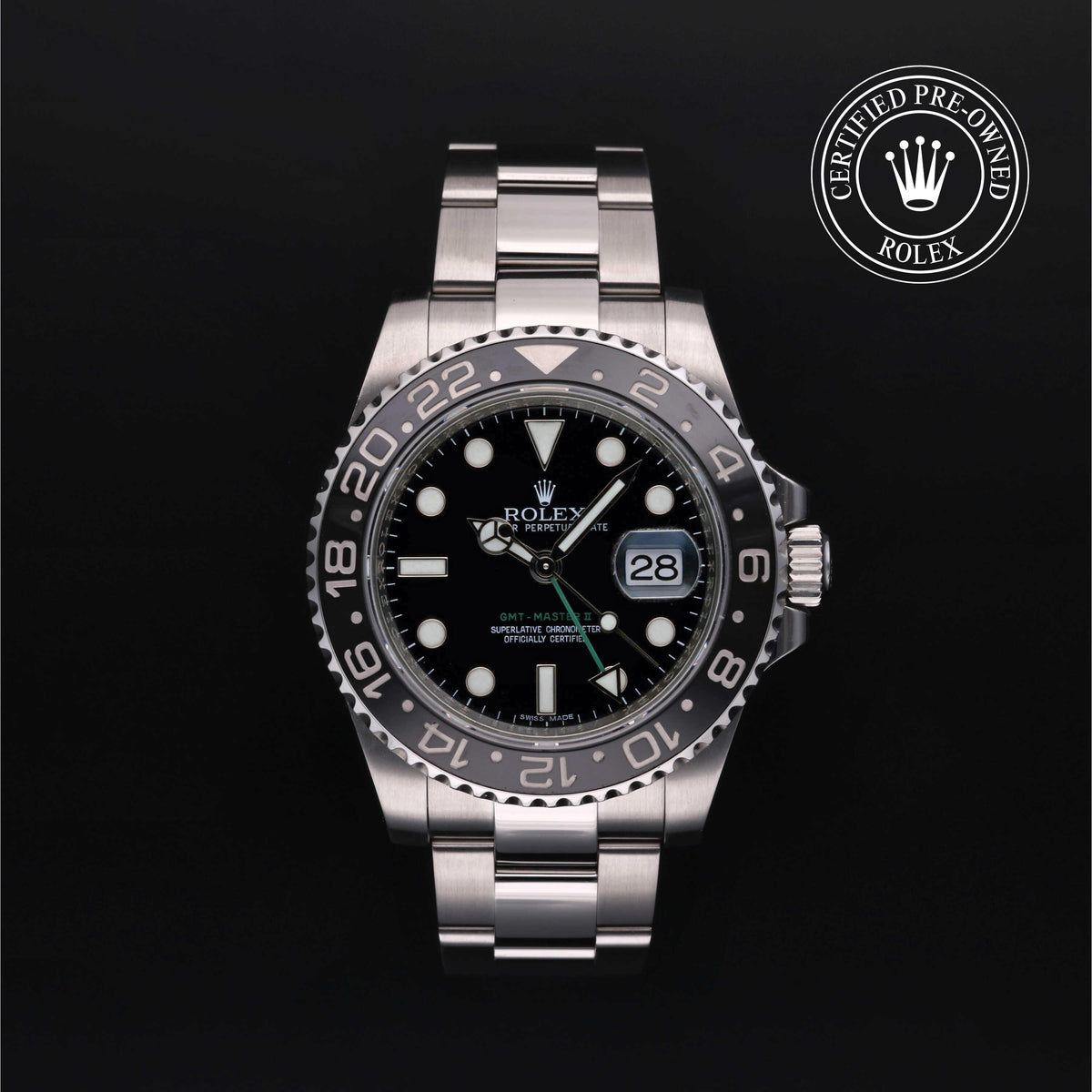 Rolex Certified Pre-Owned GMT-Master II 116710LN 