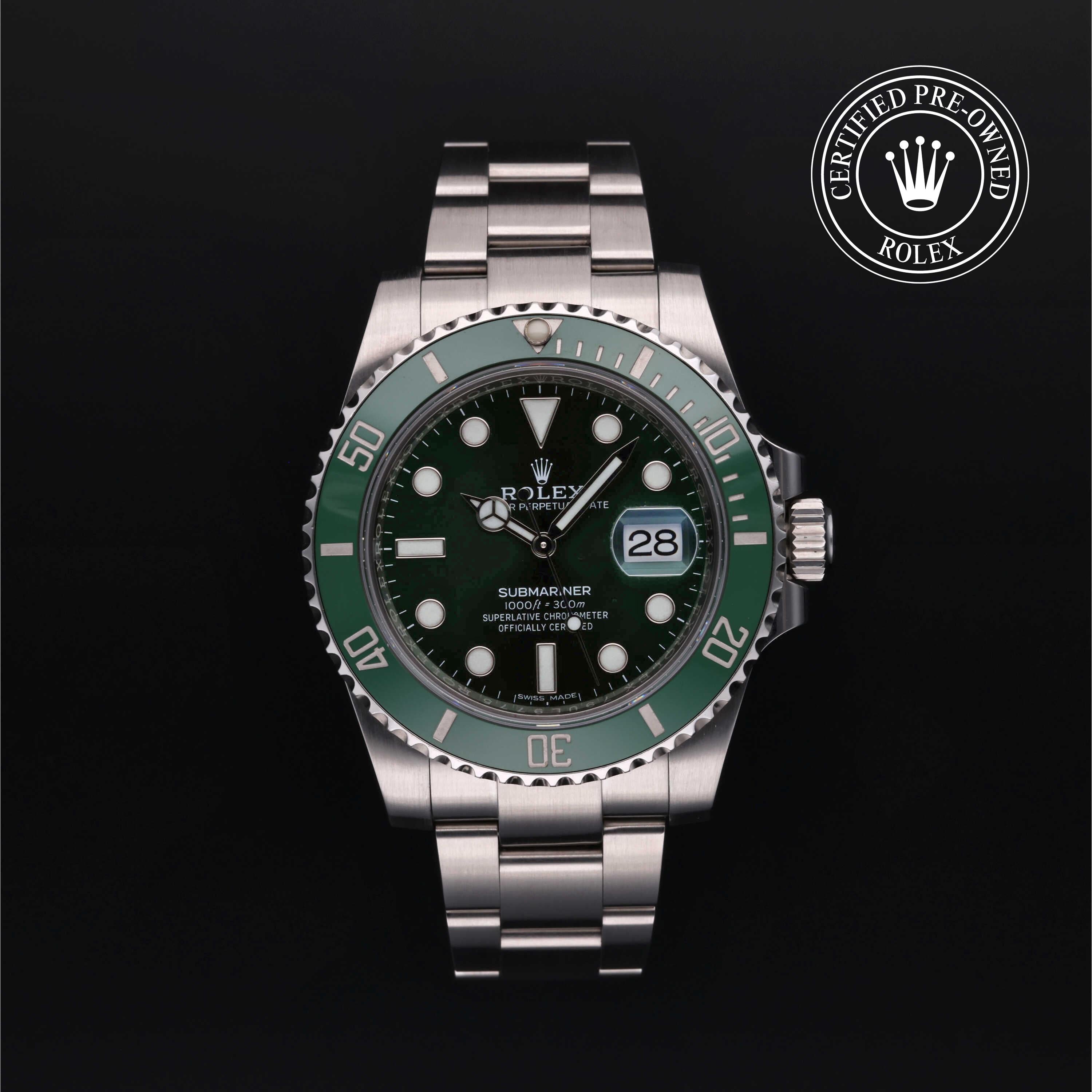 Rolex Certified Pre-Owned Submariner 116610LV at Henne Jewelers