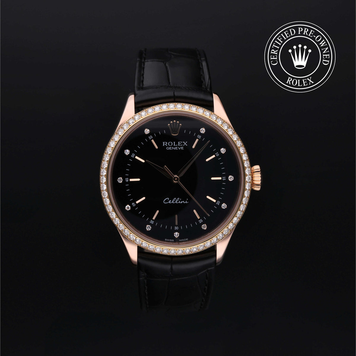 Rolex Certified Pre-Owned Cellini Time at Henne Jewelers 50705RBR