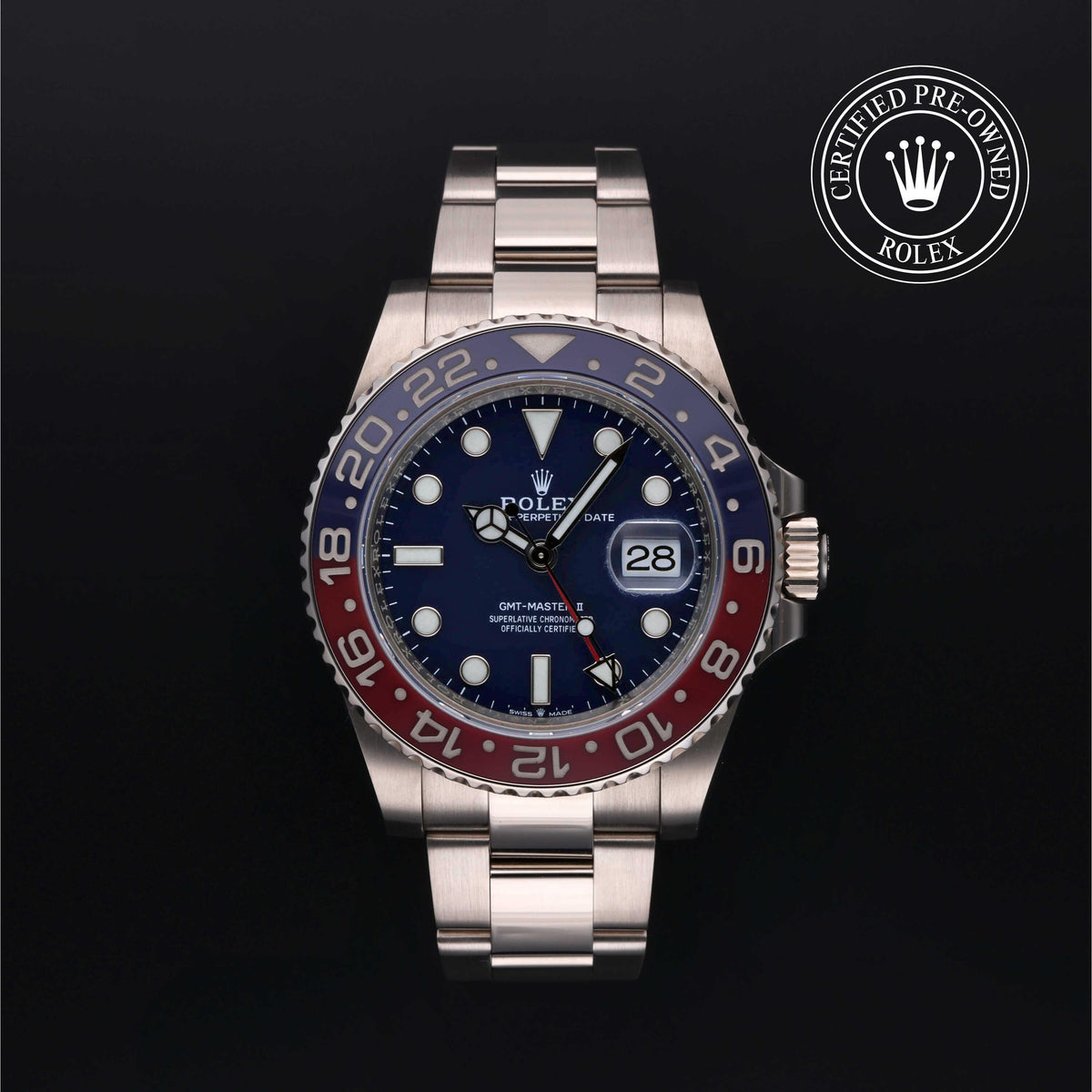 Rolex Certified Pre-Owned GMT-Master II at Henne Jewelers 126719BLRO