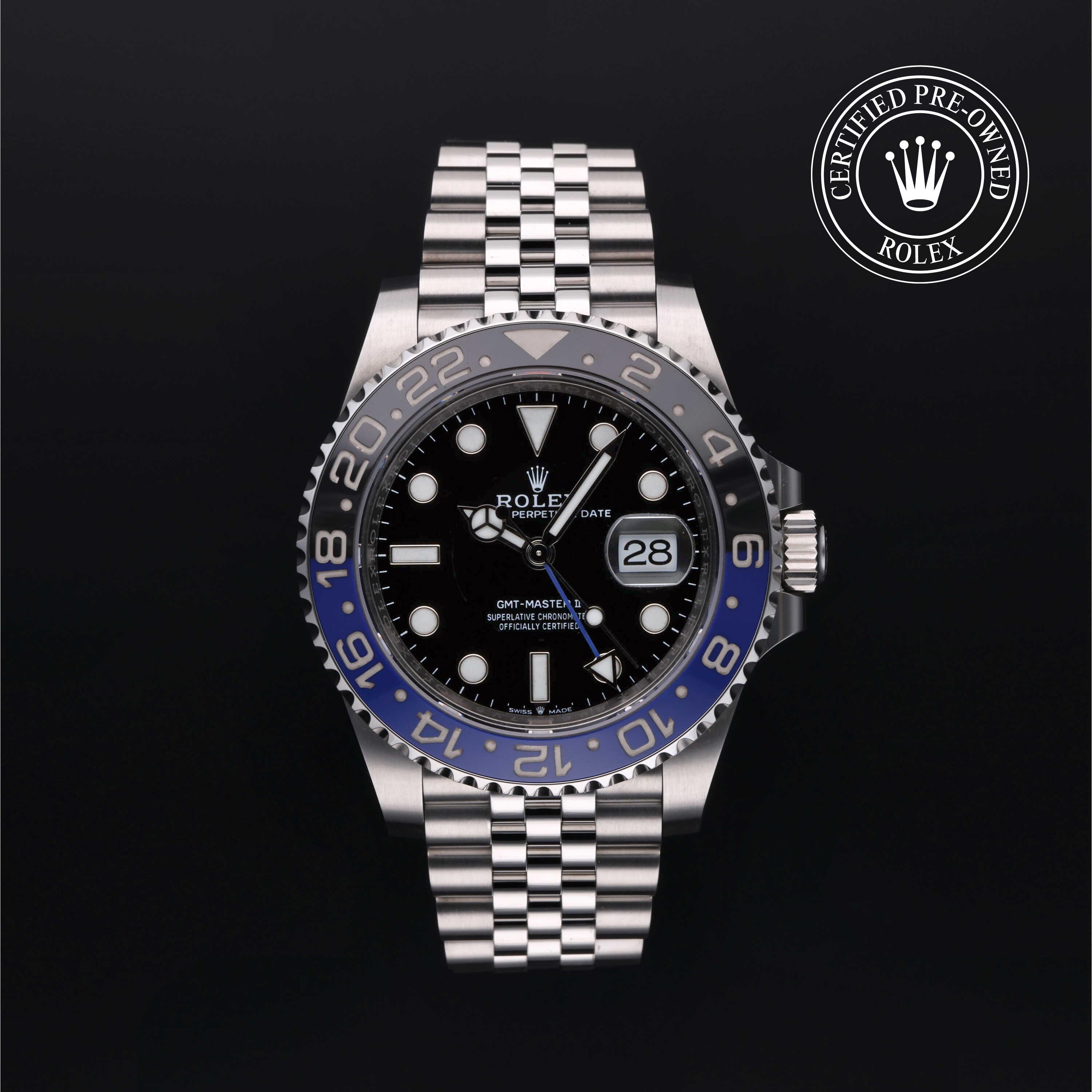 Rolex Certified Pre-Owned GMT-Master II at Henne Jewelers 126710BLNR