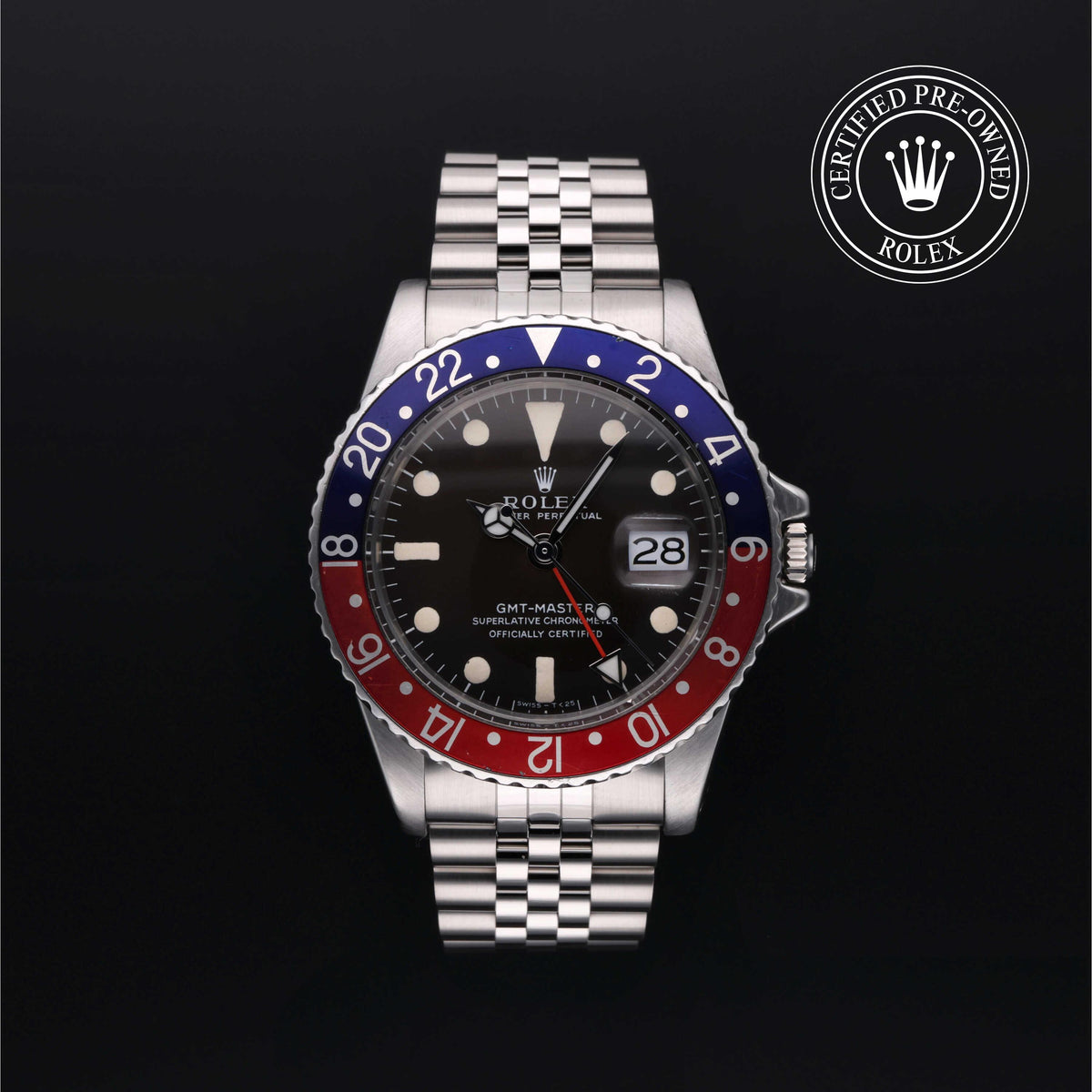 Rolex Certified Pre-Owned GMT-Master at Henne Jewelers 1675/0