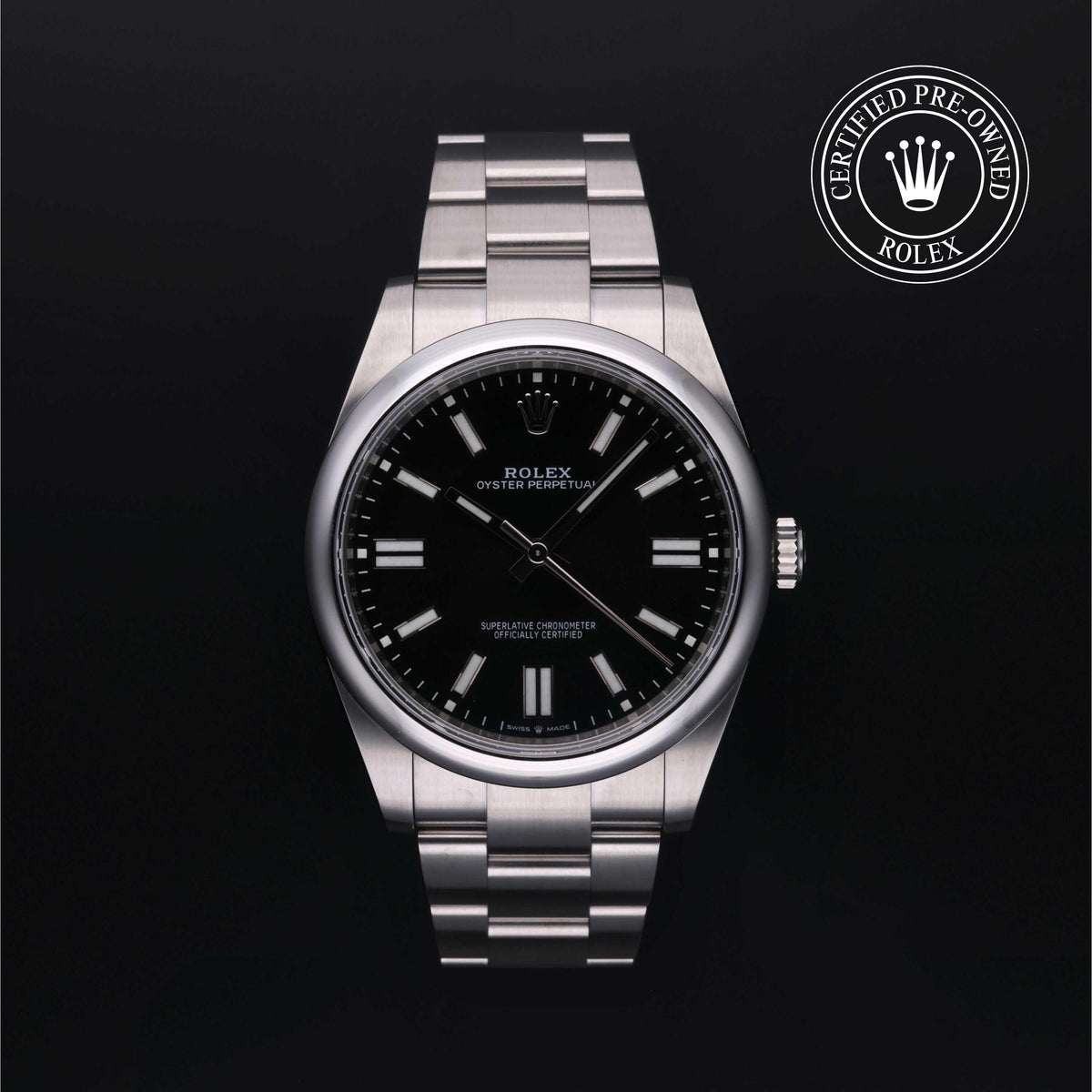 Rolex Certified Pre-Owned Oyster Perpetual 41 at Henne Jewelers 124300
