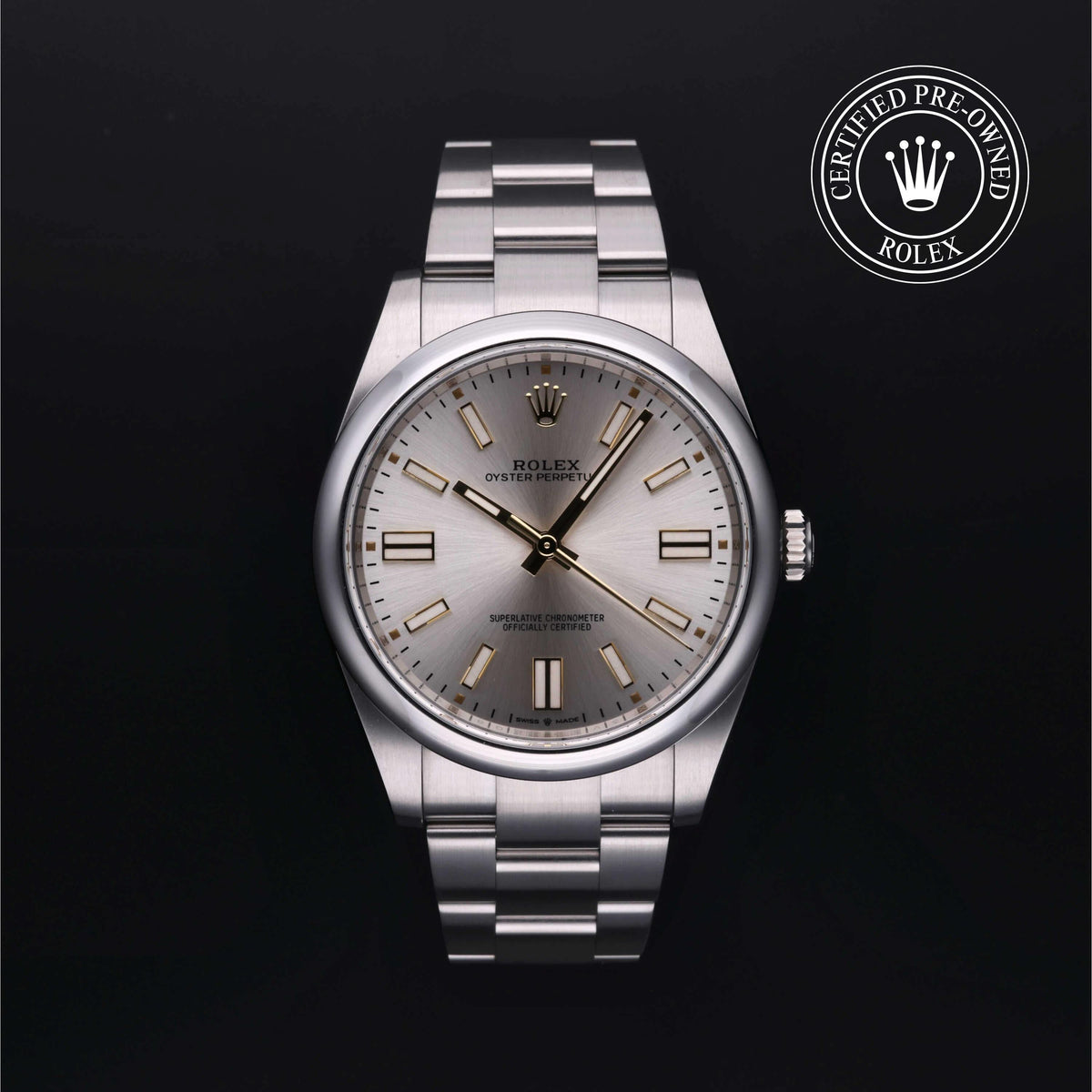 Rolex Certified Pre-Owned Oyster Perpetual 41 at Henne Jewelers 124300