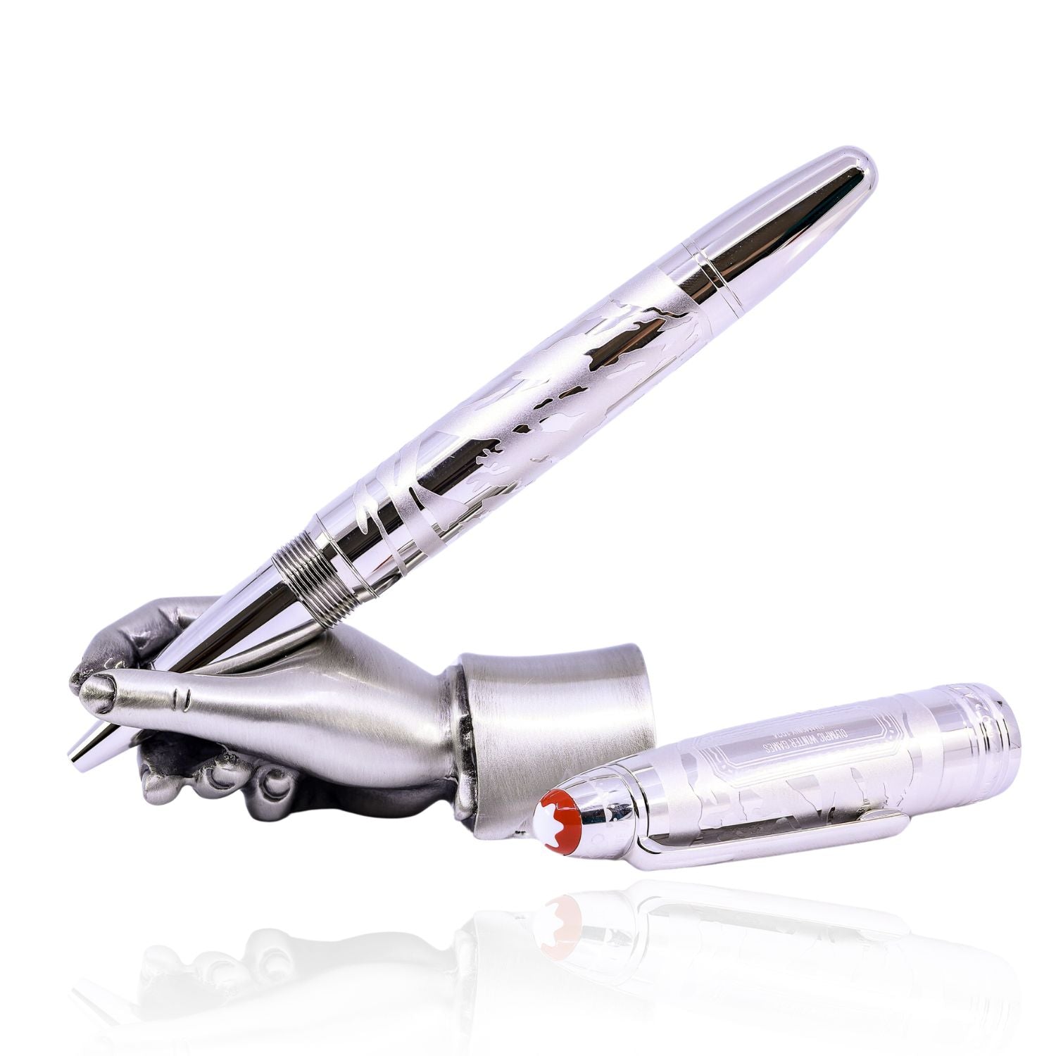 MONTBLANC MEISTERSTUCK X OLYMPIC HERITAGE CHAMONIX 1924 SOLITAIRE LEGRAND ROLLERBALL PEN