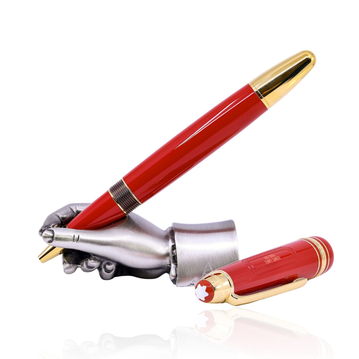 MONTBLANC RED MEISTERSTUCK X OLYMPIC HERITAGE PARIS 1924 LEGRAND ROLLERBALL PEN