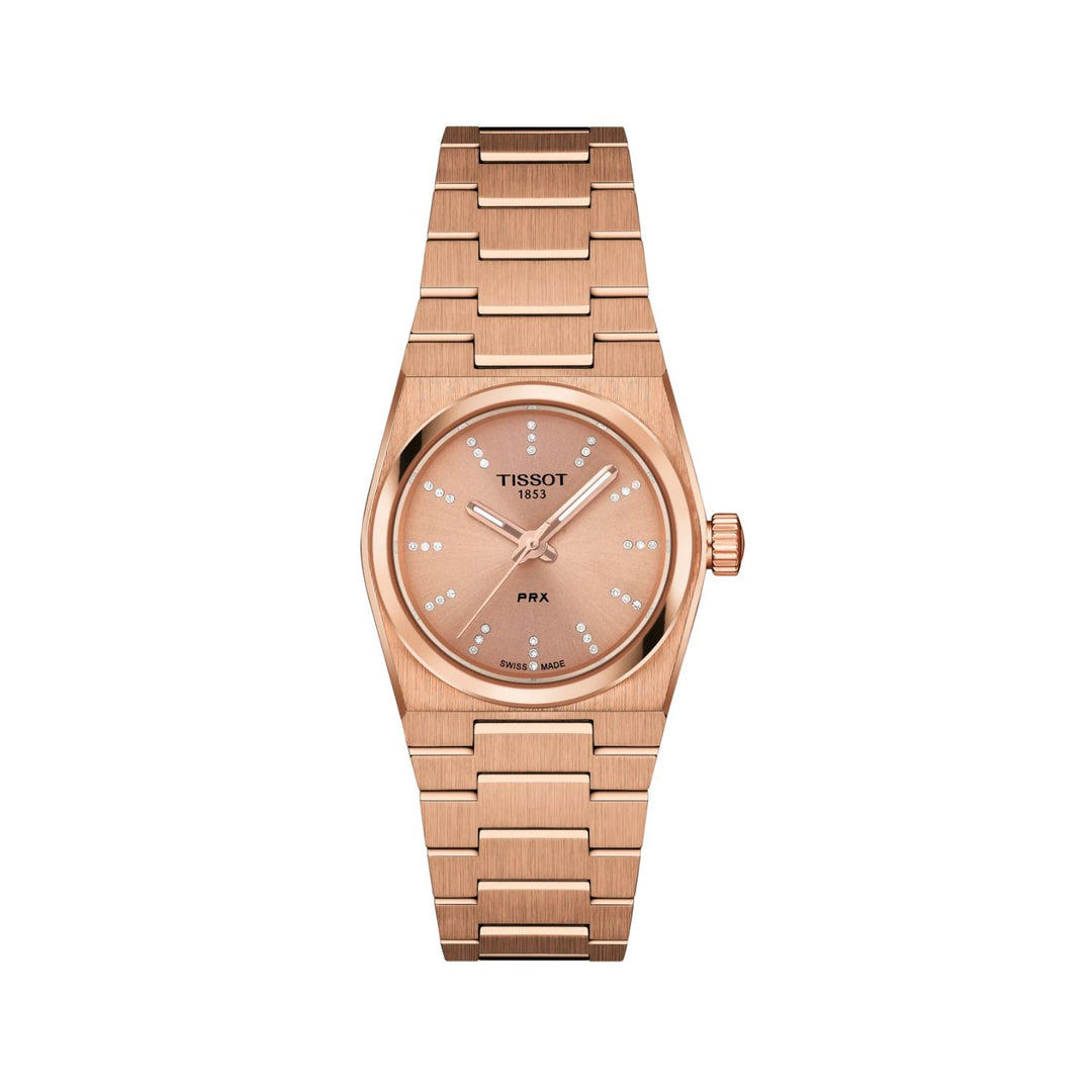 Tissot copper watch top