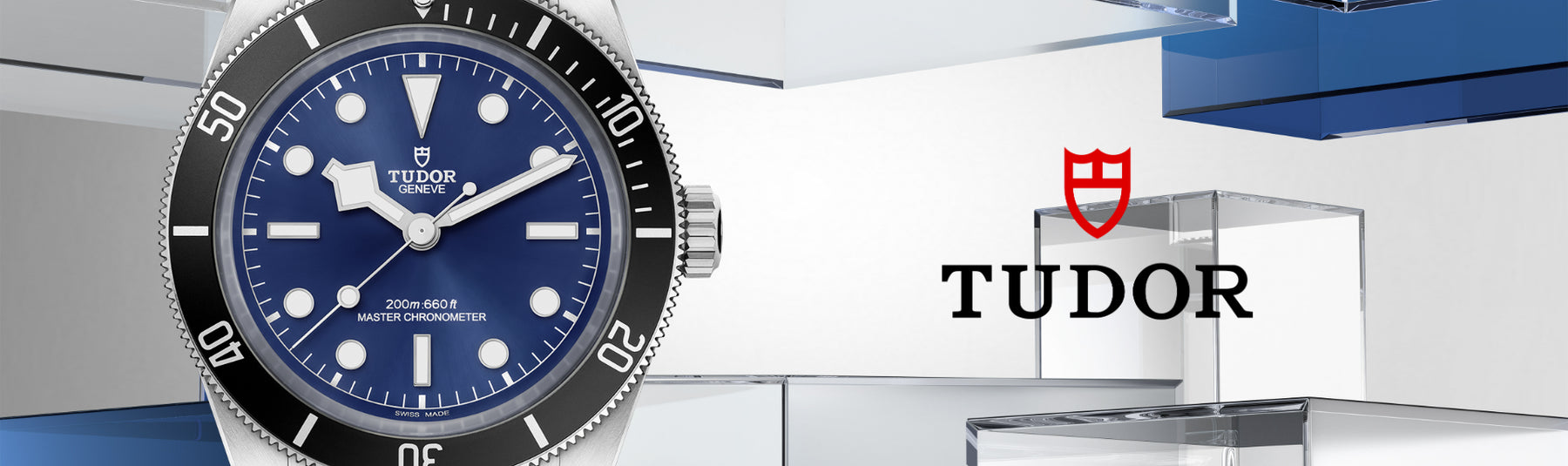TUDOR Black Bay 8 with blue dial at Henne Jewelers