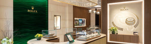 Henne Jewelers Rolex showroom