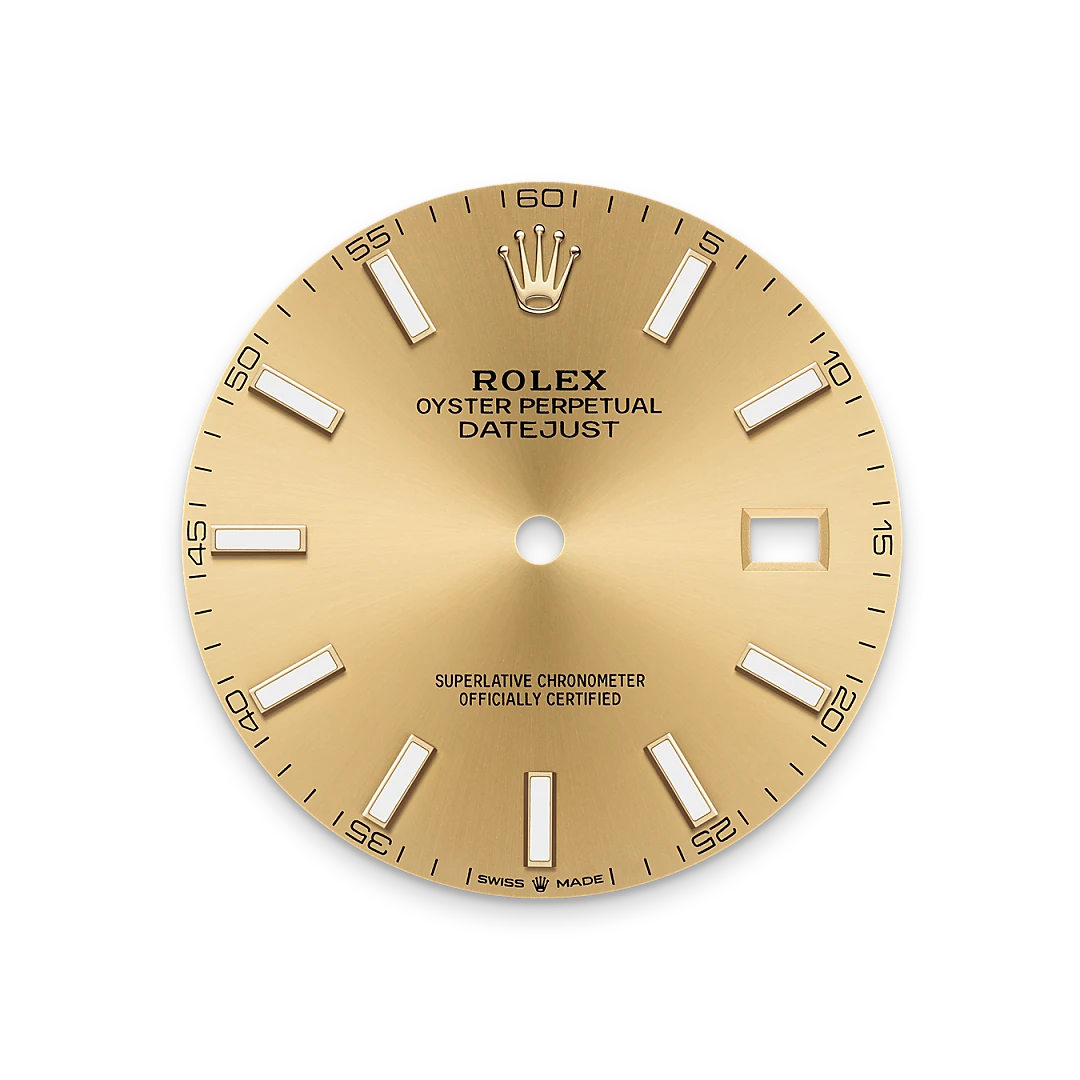 Rolex  Datejust 41 Oyster, 41 mm, Oystersteel and yellow gold M126333-0010