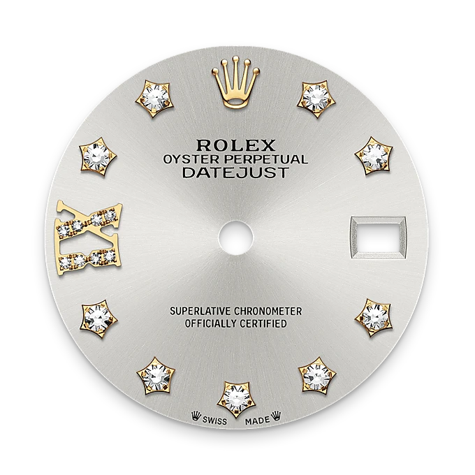 Rolex  Lady-Datejust Oyster, 28 mm, Oystersteel, yellow gold and diamonds M279383RBR-0003