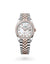 Rolex Datejust 36 Datejust Oyster, 36 mm, Oystersteel, Everose gold and diamonds - M126281RBR-0009 at Henne Jewelers