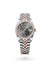Rolex Datejust 36 Datejust Oyster, 36 mm, Oystersteel, Everose gold and diamonds - M126281RBR-0011 at Henne Jewelers