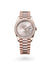 Rolex Day-Date 40 Day-Date Oyster, 40 mm, Everose gold and diamonds - M228345RBR-0007 at Henne Jewelers