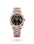 Rolex Day-Date 40 Day-Date Oyster, 40 mm, Everose gold and diamonds - M228345RBR-0016 at Henne Jewelers
