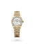 Rolex Datejust 31 Datejust Oyster, 31 mm, yellow gold and diamonds - M278288RBR-0006 at Henne Jewelers