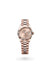 Rolex Lady-Datejust Oyster, 28 mm, Everose gold - M279175-0029 at Henne Jewelers
