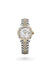 Rolex Lady-Datejust Oyster, 28 mm, Oystersteel, yellow gold and diamonds - M279383RBR-0019 at Henne Jewelers