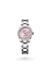 Rolex Lady-Datejust Oyster, 28 mm, Oystersteel, white gold and diamonds - M279384RBR-0004 at Henne Jewelers