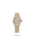 Rolex Lady-Datejust Oyster, 28 mm, yellow gold and diamonds - M279458RBR-0001
