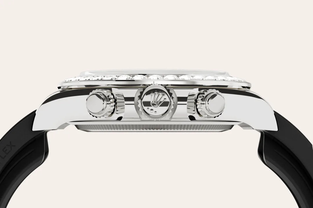 Rolex  Cosmograph Daytona Oyster, 40 mm, white gold and diamonds M126589RBR-0001