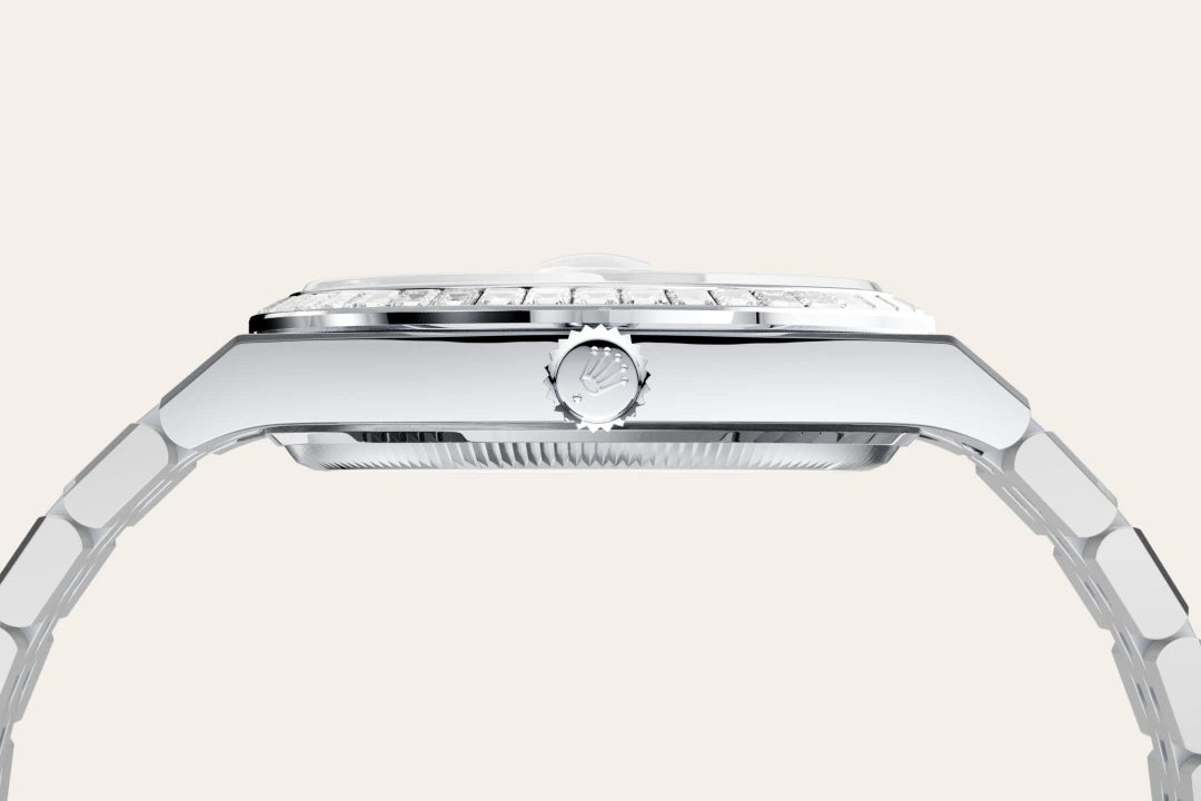 Rolex  Land-Dweller 36 Oyster, 36 mm, platinum and diamonds M127286TBR-0001