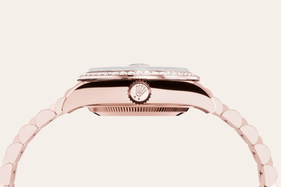 Rolex  Lady-Datejust Oyster, 28 mm, Everose gold and diamonds M279135RBR-0001