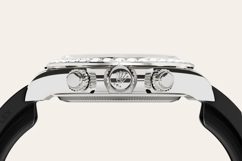 Rolex  Cosmograph Daytona Oyster, 40 mm, white gold and diamonds M126589RBR-0001