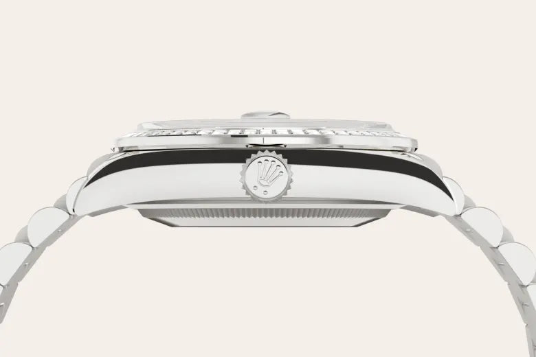 Rolex  Day-Date 36 Oyster, 36 mm, white gold and diamonds M128399TBR-0029
