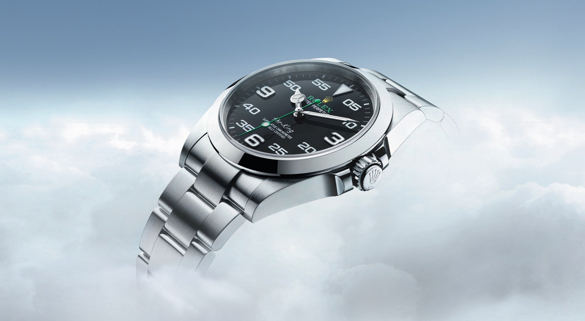 rolex air king watches - henne jewelers