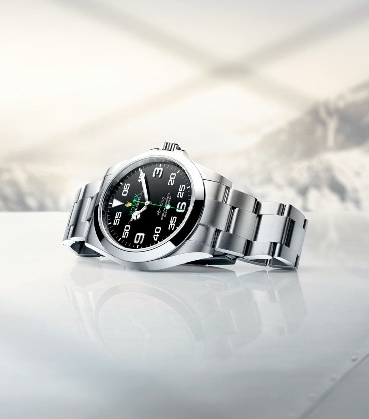 rolex air king watches - henne jewelers