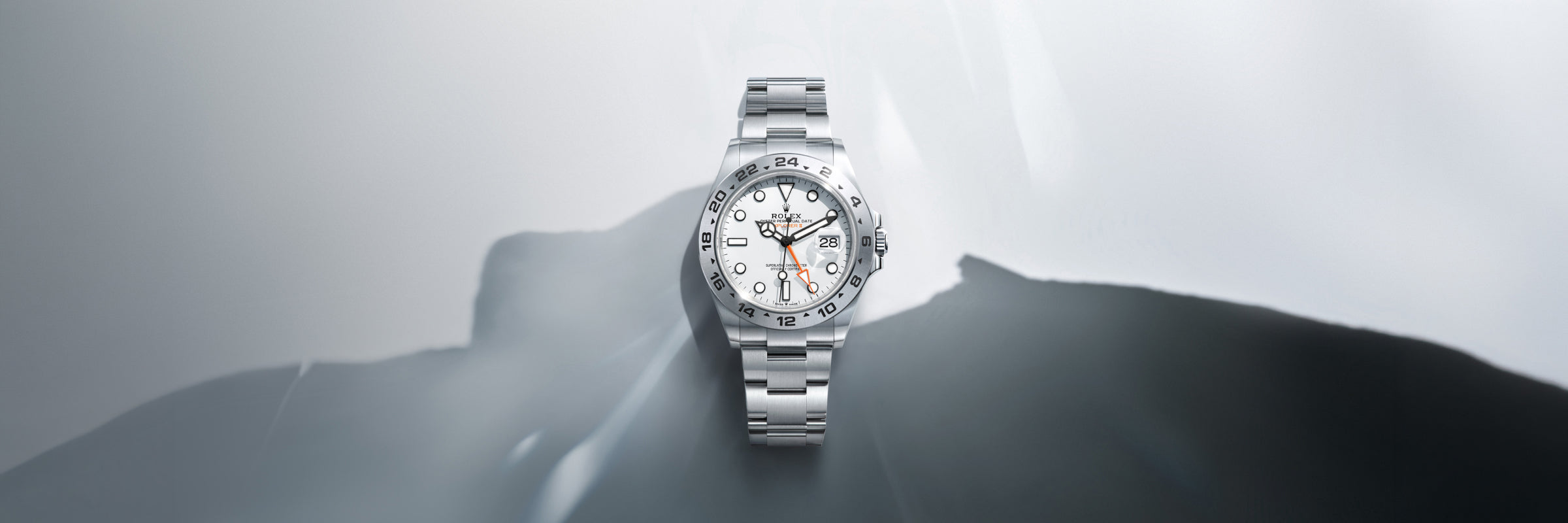 rolex Explorer II watches - henne jewelers