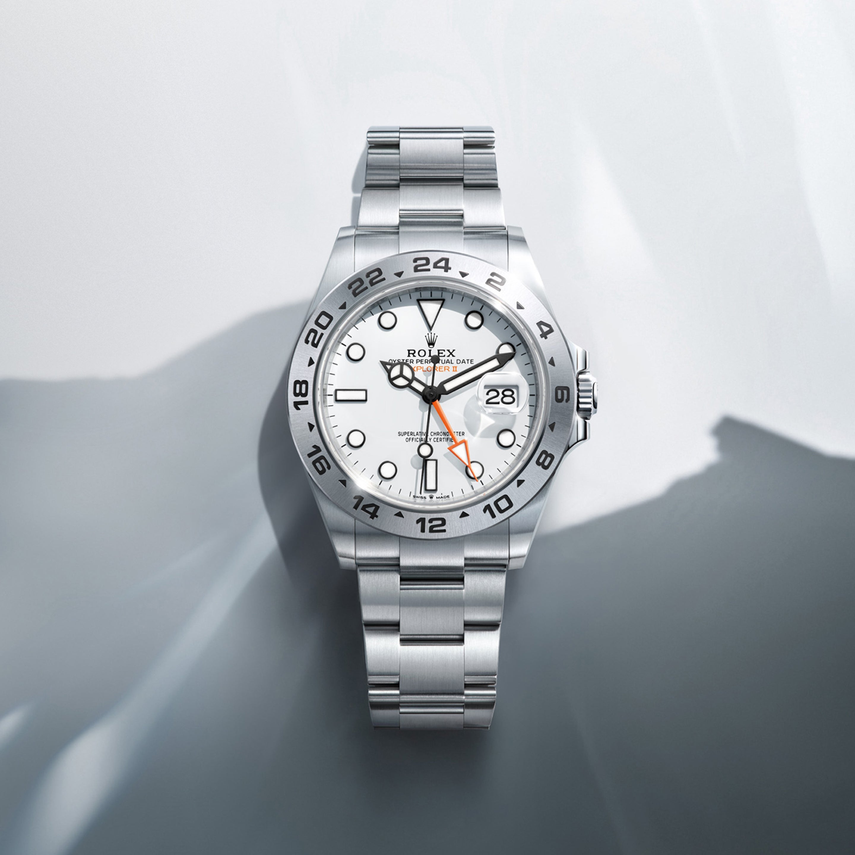 rolex Explorer II watches - henne jewelers