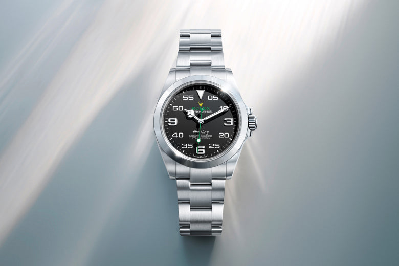 rolex air king watches - henne jewelers
