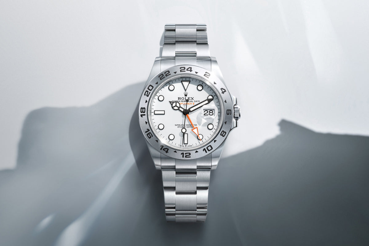 rolex explorer ii watches - henne jewelers