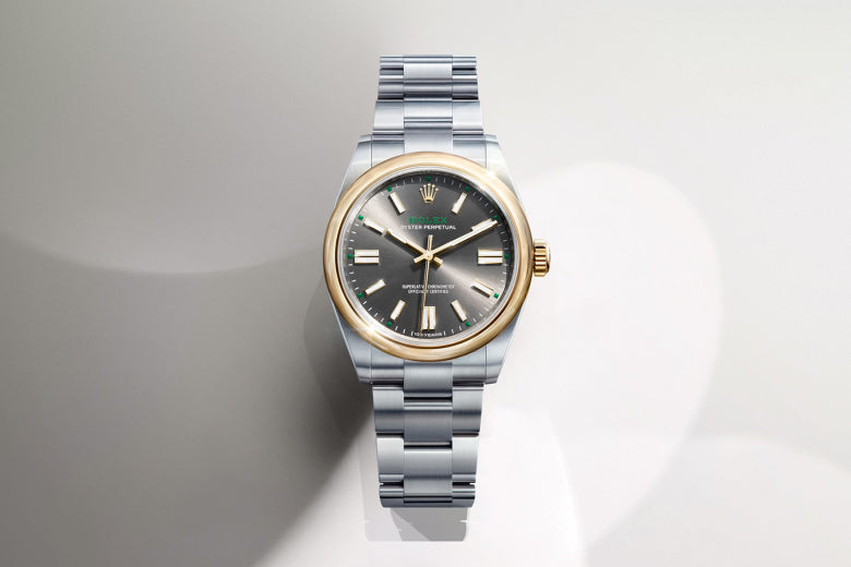 rolex oyster perpetual watches - henne jewelers