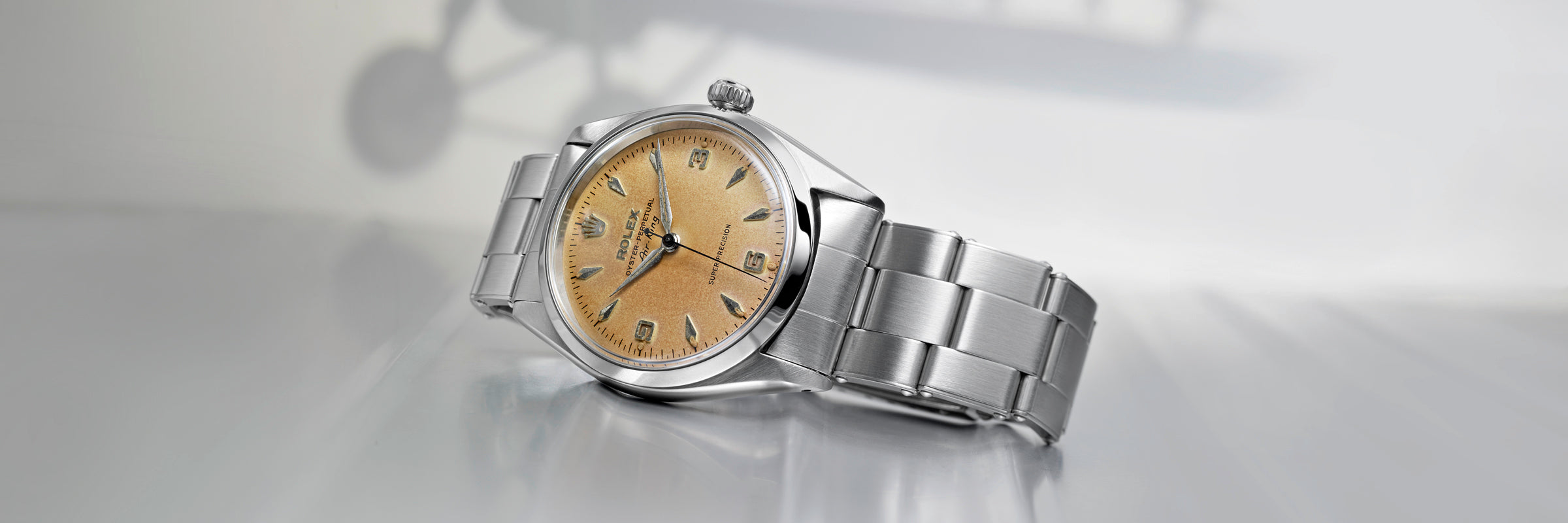 Rolex certified pre-owned Air-King watches at Henne Jewelers