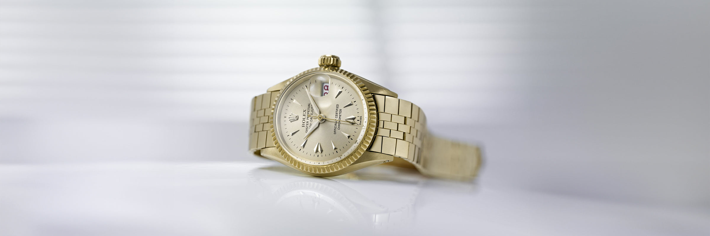 Rolex certified pre-owned Day-Date watches at Henne Jewelers