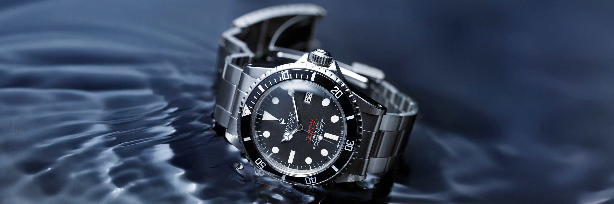 Rolex certified pre-owned Sea-Dweller watches at Henne Jewelers