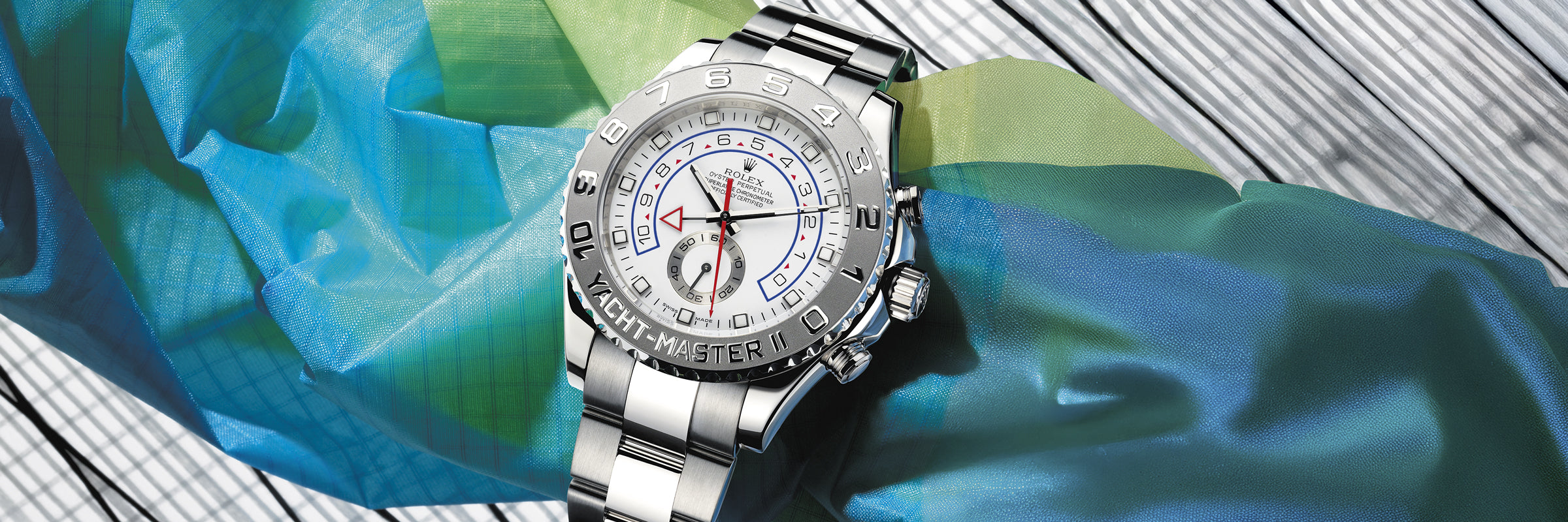 Rolex certified pre-owned Yacht-Master II watches at Henne Jewelers